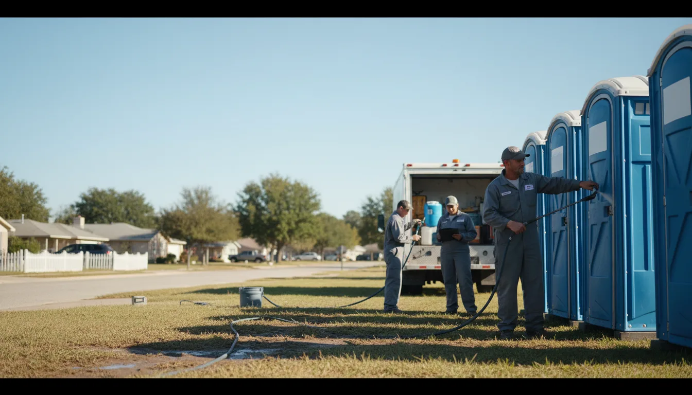 Long-Term Portable Toilet Rental in Milford, VA near me